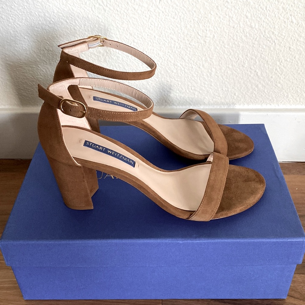 Stuart Weitzman Nearlynude Strap Sandal